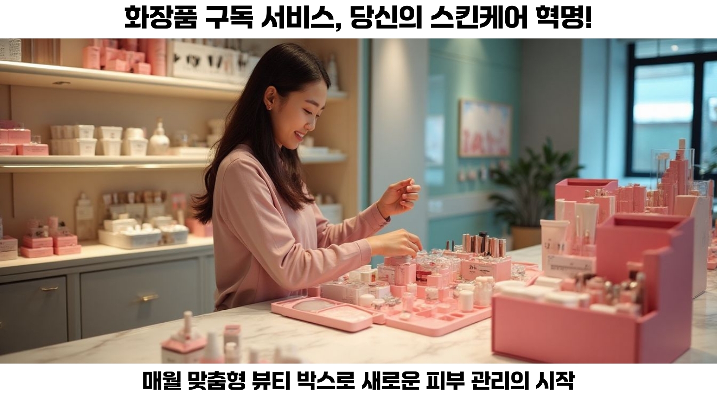 월간 화장품 구독 서비스: 맞춤형 스킨케어 박스로 아름다움을 정기적으로 경험하세요 2 월간 화장품 구독 서비스