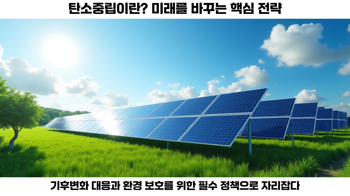 탄소중립 정책과 기업 경영: 지속 가능한 미래를 위한 전략 2 탄소중립 정책과 기업 경영