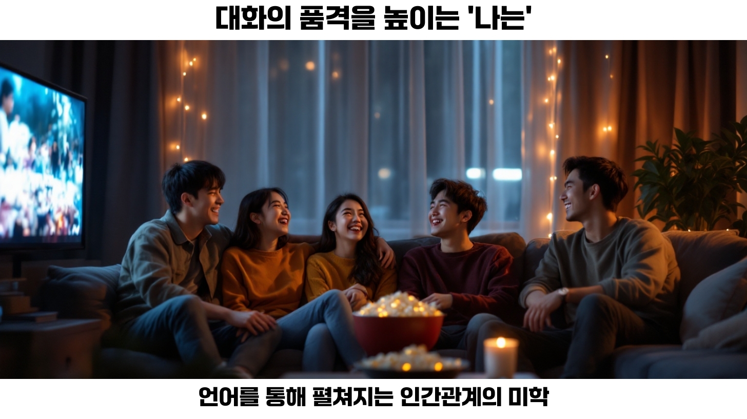 네번째, '나는'이라는 표현을 활용해 보세요!