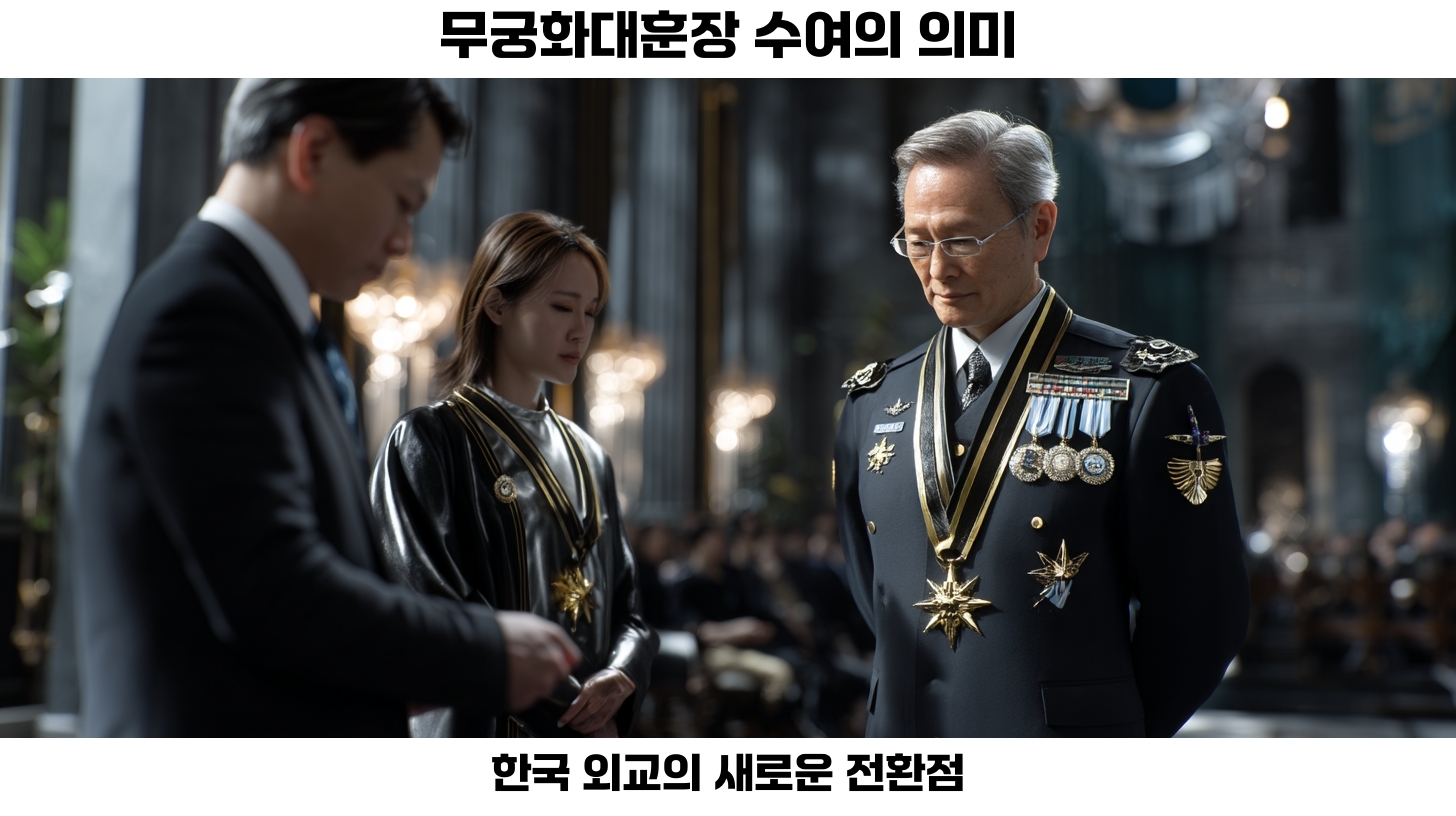 무궁화대훈장 수여와 한미 관계: 트럼프와 이재명의 외교 이슈 분석 2 무궁화대훈장 수여의 의미와 역사