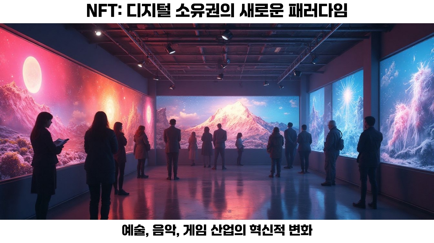 NFT의 부상: 예술과 자산 소유의 패러다임 전환