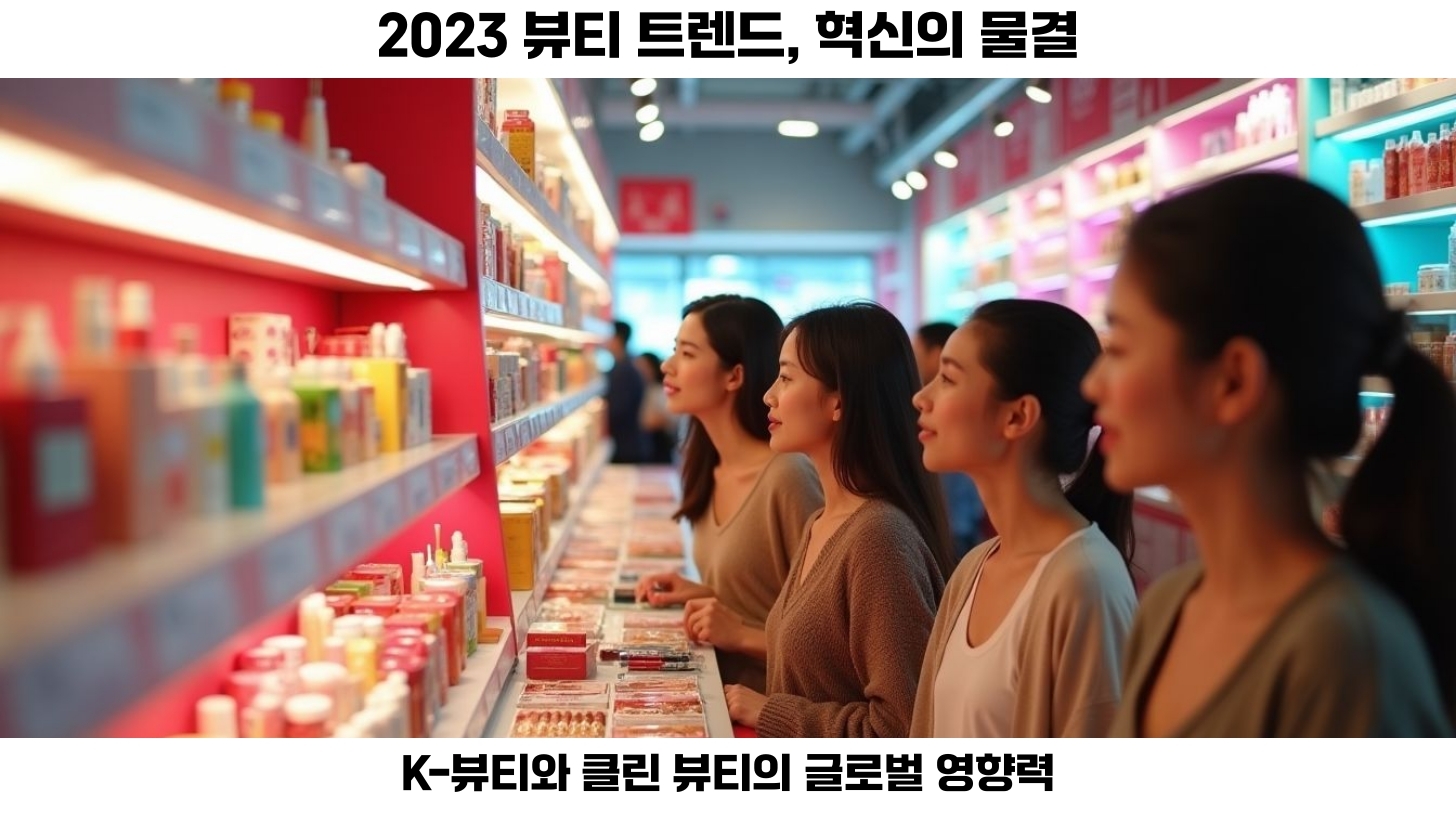 K-뷰티, 세계를 사로잡다: 최신 인기 제품과 트렌드