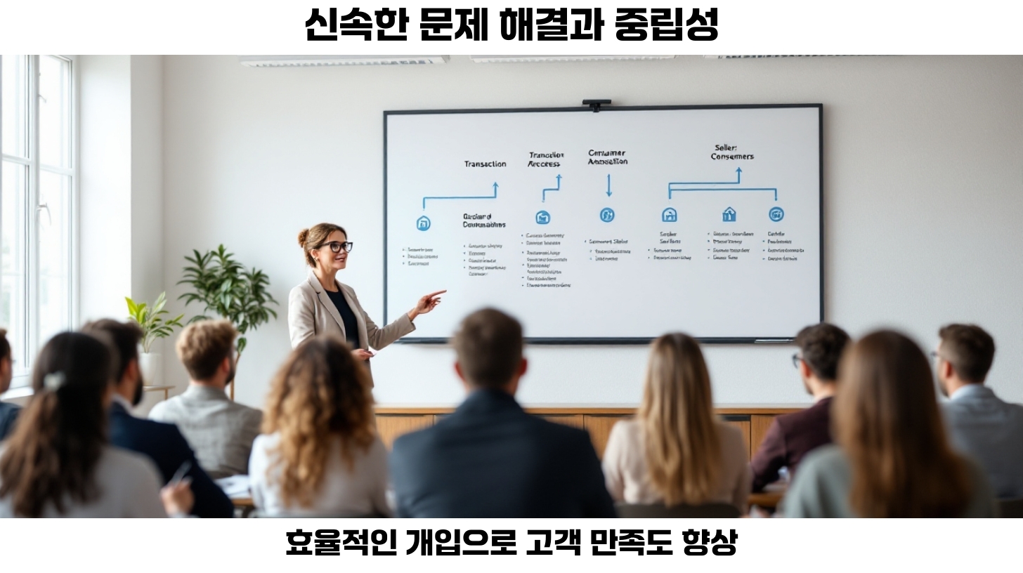 중개자는 법적 지침 준수 역시 간과할 수 없는 요소입니다. 관련 법률과 규정을 철저히 준수함으로써 소비자 보호를 강화하고 분쟁 해결의 효율성을 높일 수 있습니다.