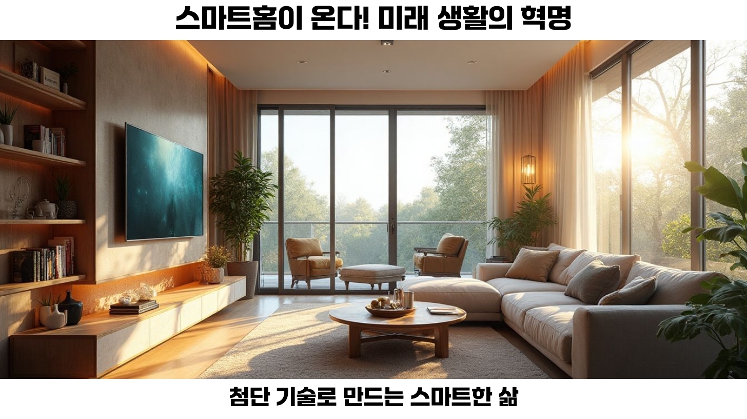 스마트홈의 미래: 최신 홈 오토메이션 기술 탐구