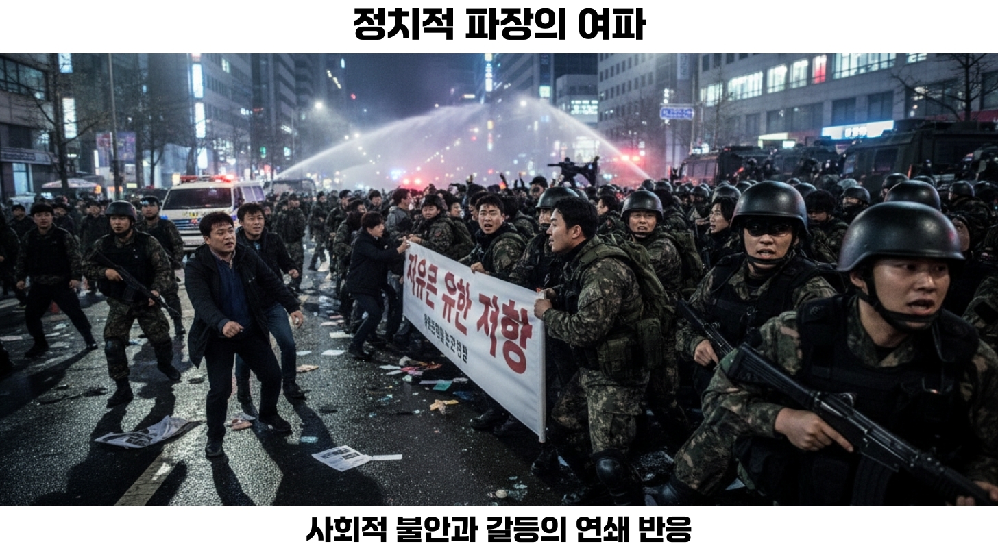 계엄령에 대한 사회적 반응: 시민들의 목소리