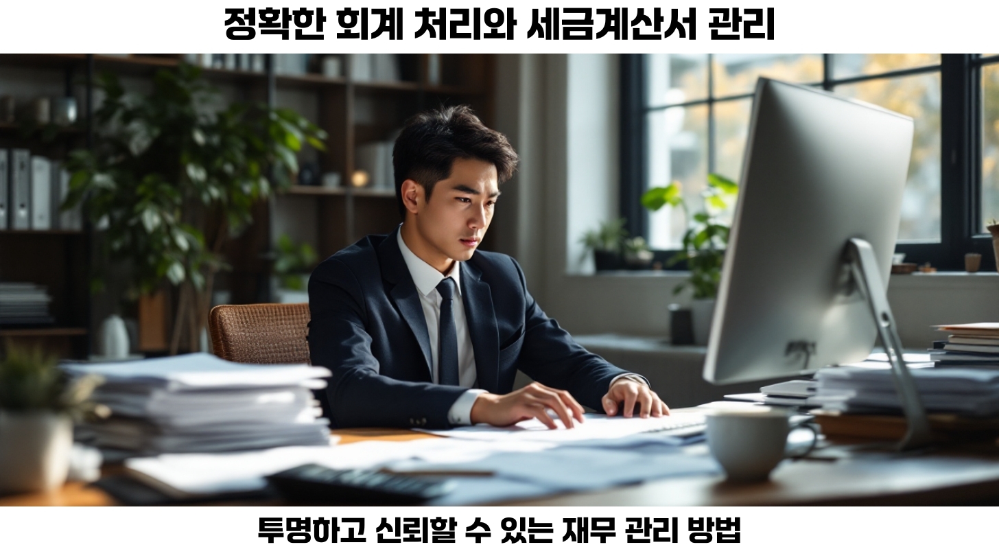 정확한 회계 처리의 중요성