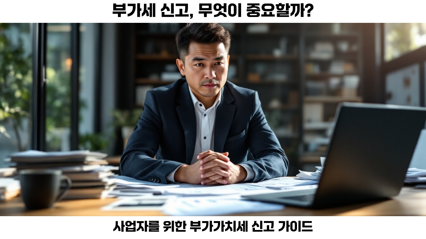 부가세 신고: 쉽고 정확하게 정리하는 방법 2 첫번째 부가가치세 신고는 사업자에게 있어 필수적인 과정입니다.