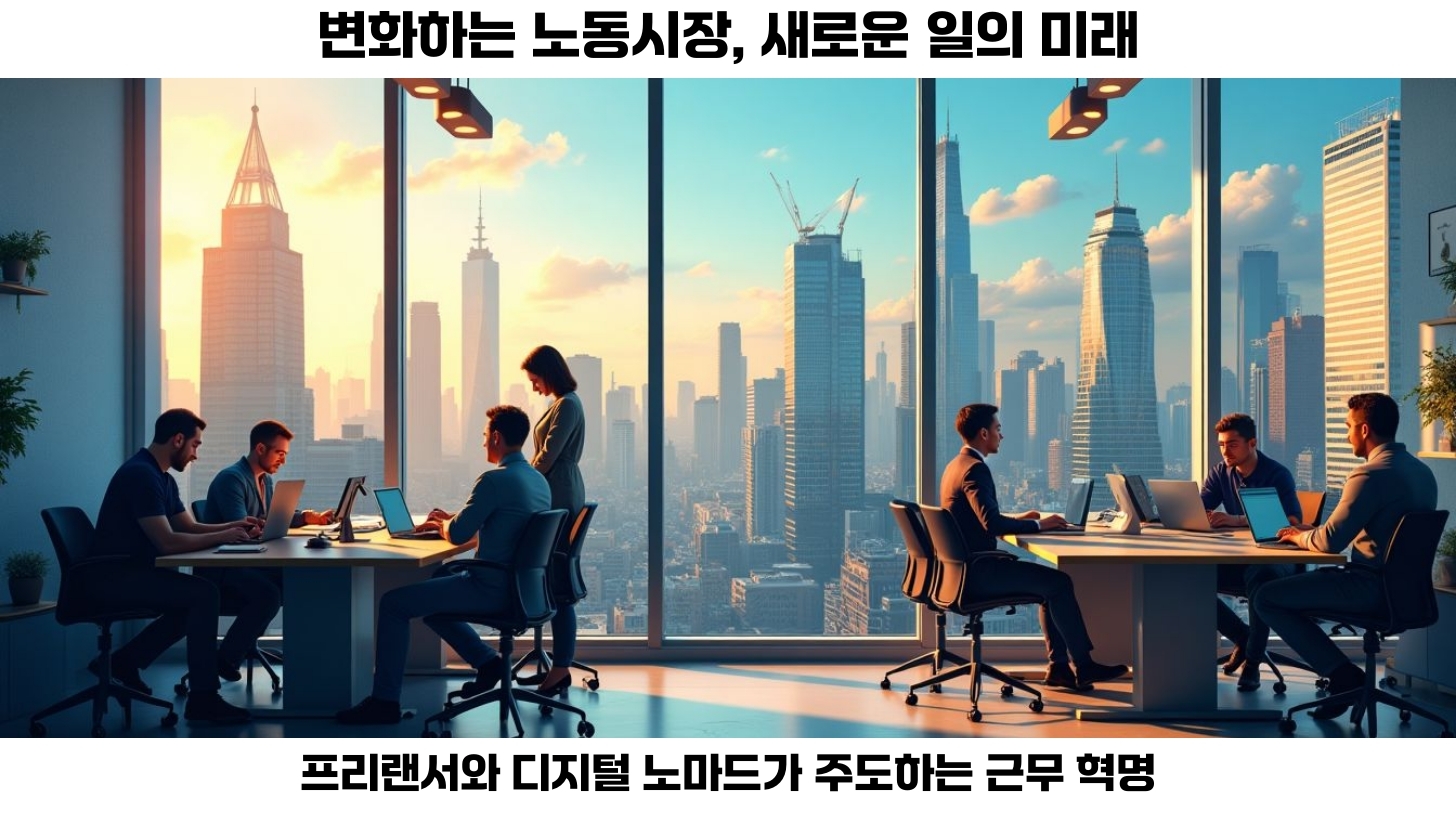 프리랜서 증가의 배경과 노동시장에 미치는 영향
