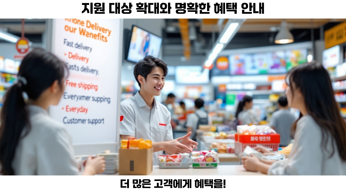 명확한 혜택 안내