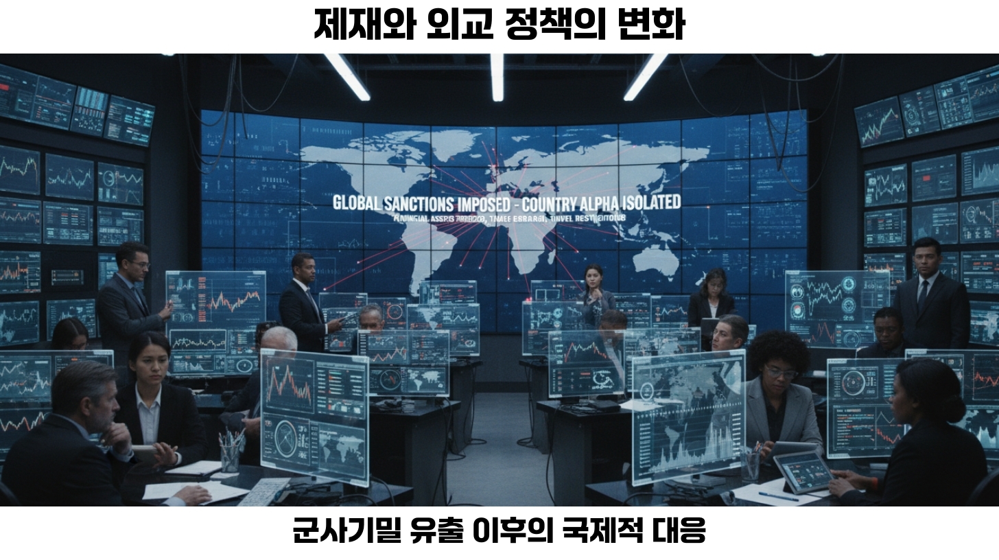 안보 긴장의 고조와 제재 조치