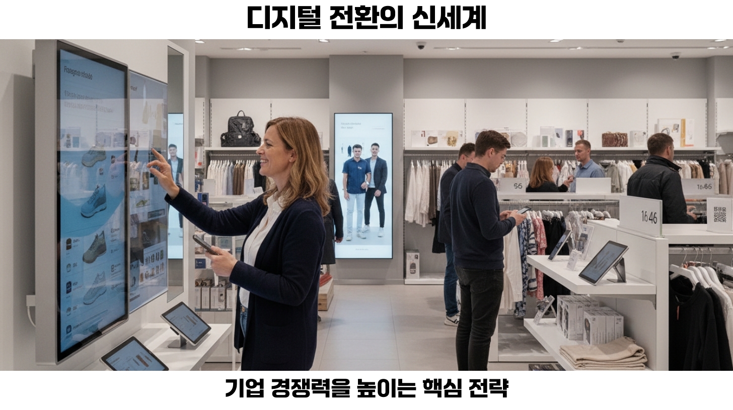 디지털 전환이 기업 경쟁력을 높이는 방법과 최신 비즈니스 모델 2 디지털 전환의 정의와 기업에 미치는 영향