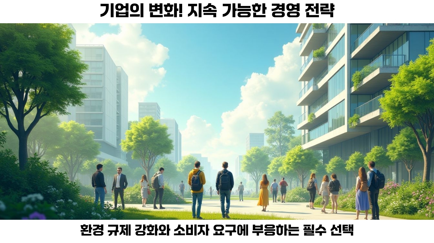 탄소중립 정책과 기업 경영: 지속 가능한 미래를 위한 전략 3 탄소중립을 위한 기업의 노력