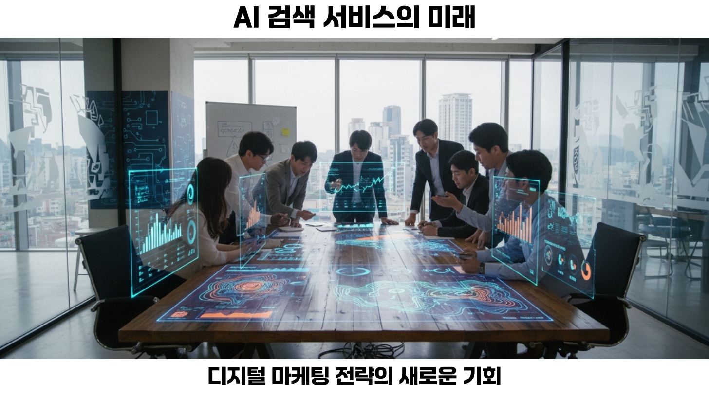 AI 검색 서비스의 확산은 단순한 기술 혁신에 그치지 않고