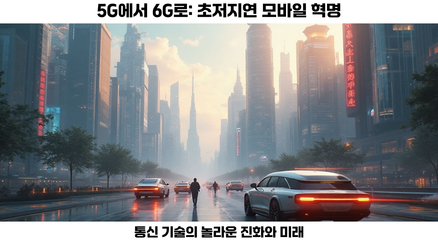 5G에서 6G로, 초저지연 모바일 브로드밴드 시대를 열다 2 5G와 6G의 발전