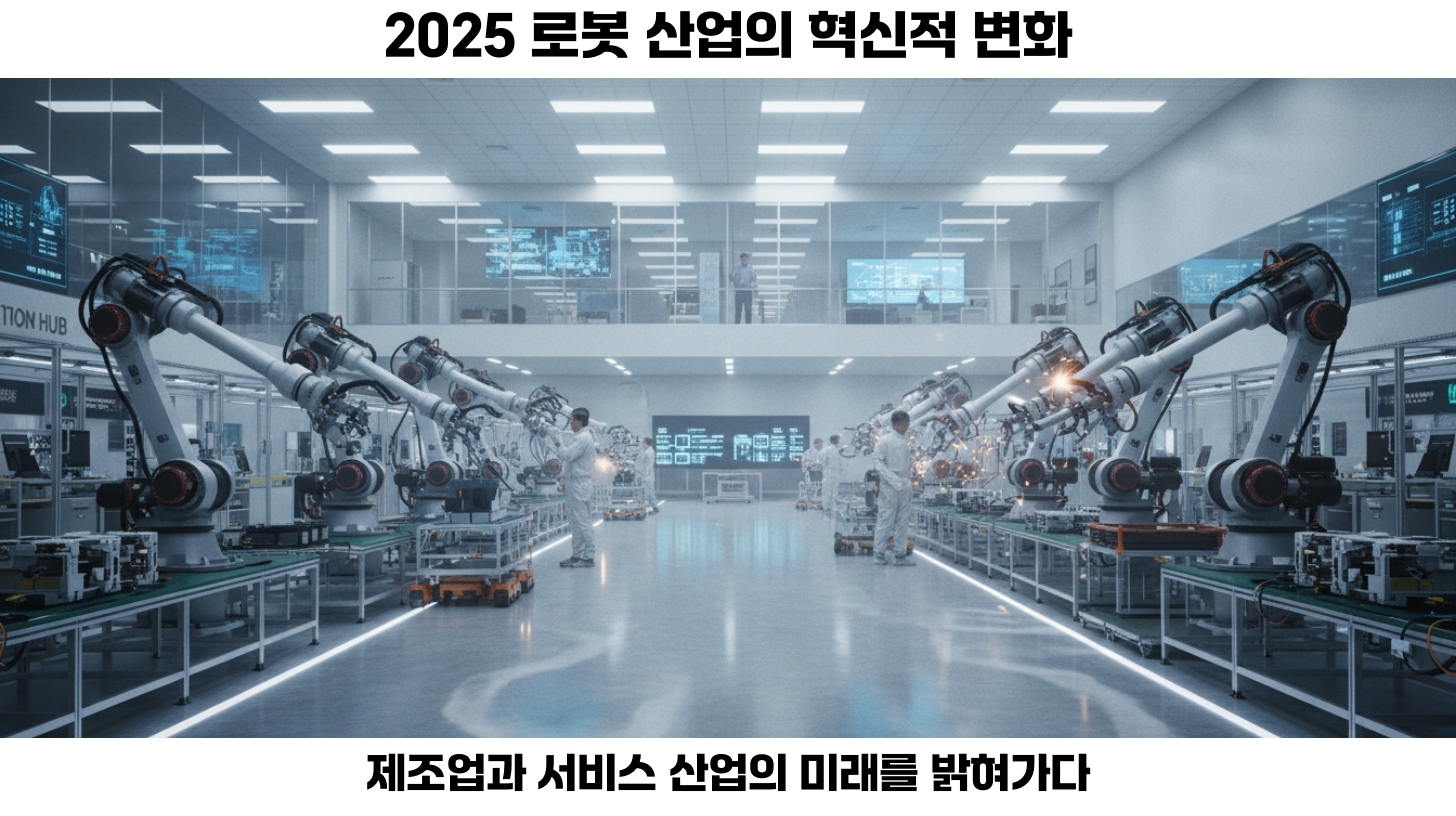 2025 로봇 산업 혁신: 제조업과 서비스 산업의 미래를 엿보다 2 로봇 산업의 성장과 혁신적인 제조업 변화
