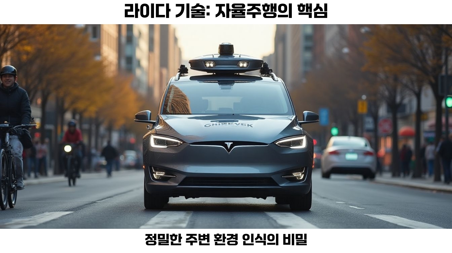 자율주행차의 미래: 라이다 기술과 무인택시의 혁신적인 발전 3 라이다 기술의 역할과 자율주행차에서의 중요성