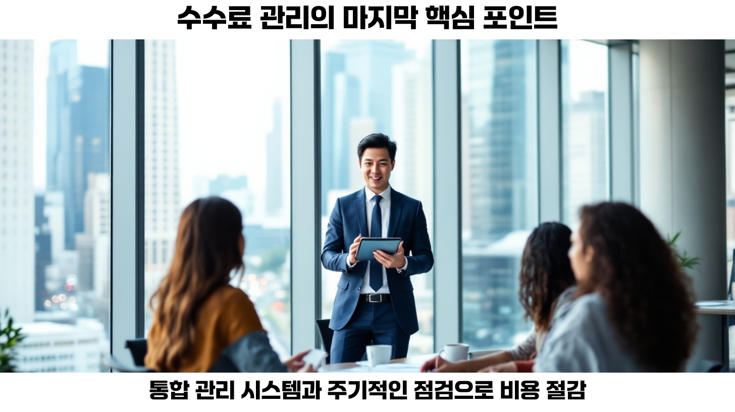 효율적인 수수료 관리
