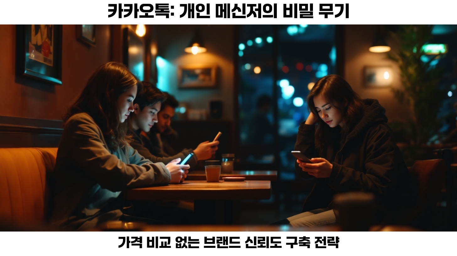 공동구매 마케팅, SNS 채널별 장단점 분석: 인스타그램, 카카오톡, 네이버 밴드 4 세번째, 카카오톡의 장점