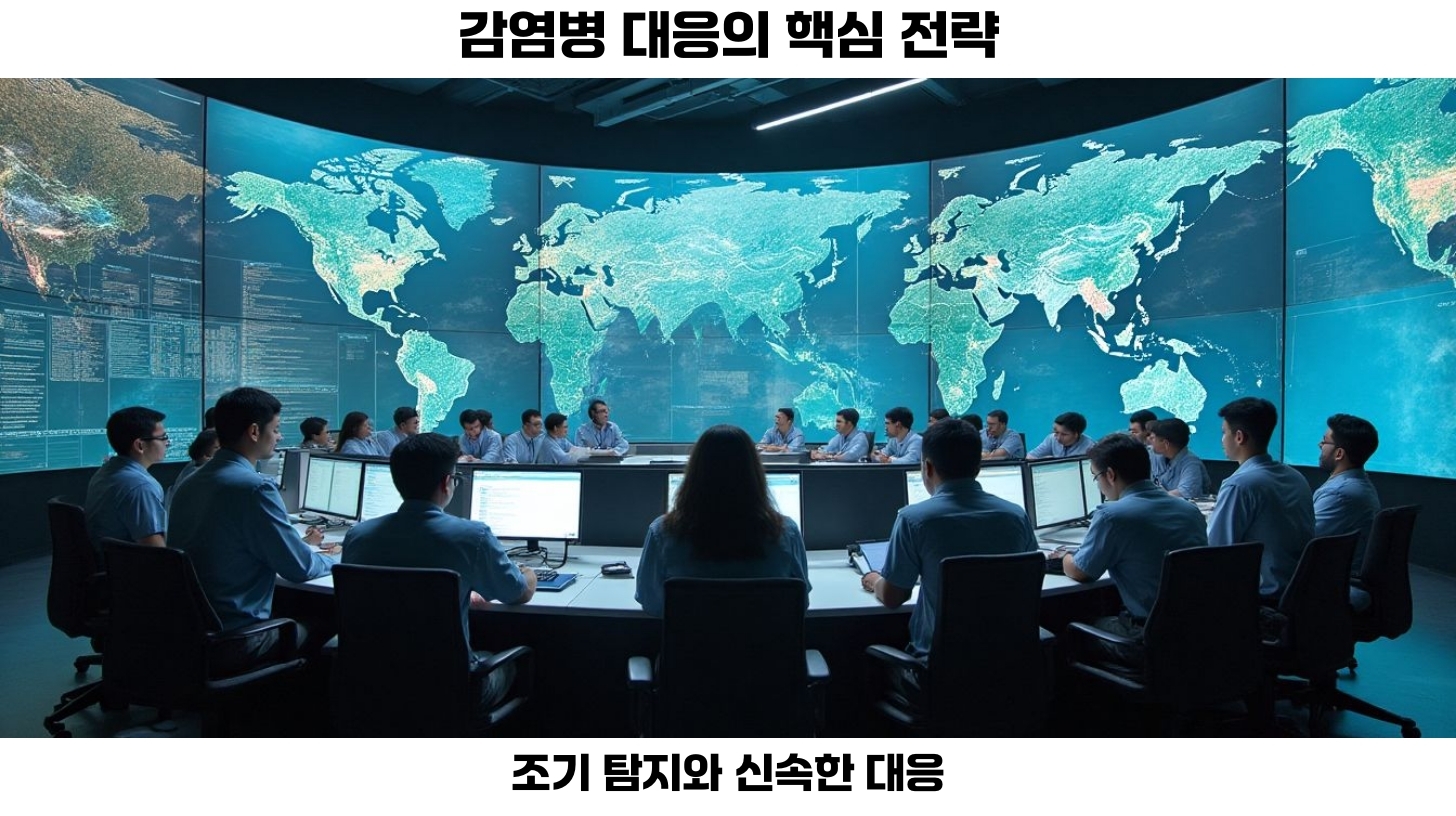 글로벌 보건의 최전선: 감염병 대응 전략과 백신 개발의 최신 동향 3 감염병 대응의 전략