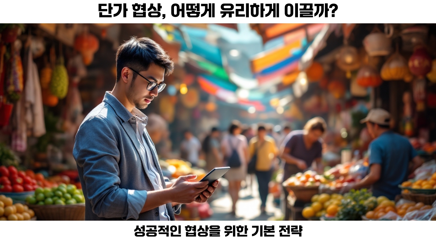 단가 협상에서 유리한 조건을 이끌어내는 8가지 전략 2 단가 협상