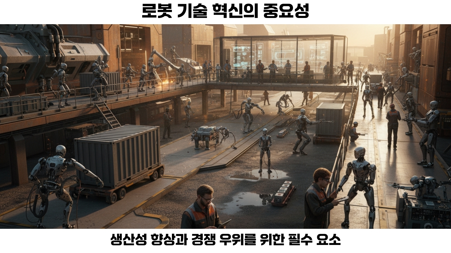 로봇 기술의 발전이 제조업에 미치는 영향