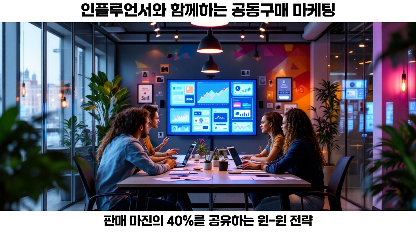 네번째, 공동구매 중개 비즈니스의 수익 구조는 다양한 요소들의 유기적인 결합으로 이루어져 있습니다.