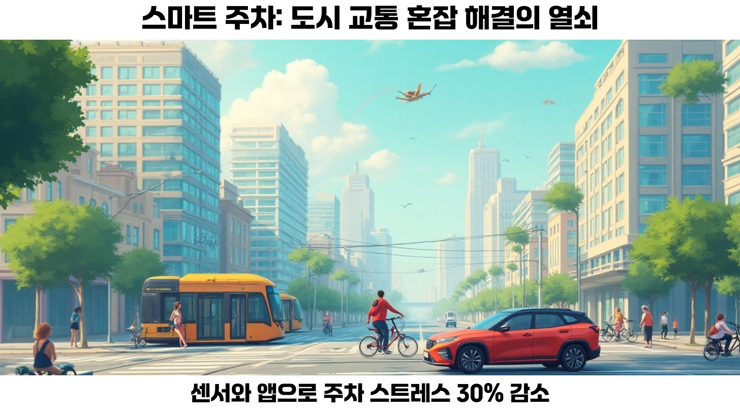 스마트 모빌리티의 미래: 공유 전기차와 스마트 주차가 만드는 도시 교통 혁신 4 스마트 주차