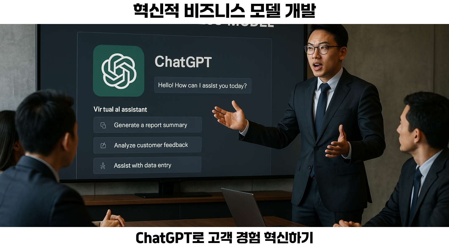 #ChatGPT #AI기술 #비즈니스모델 #고객경험 #차별화전략 #마케팅 #업무효율화