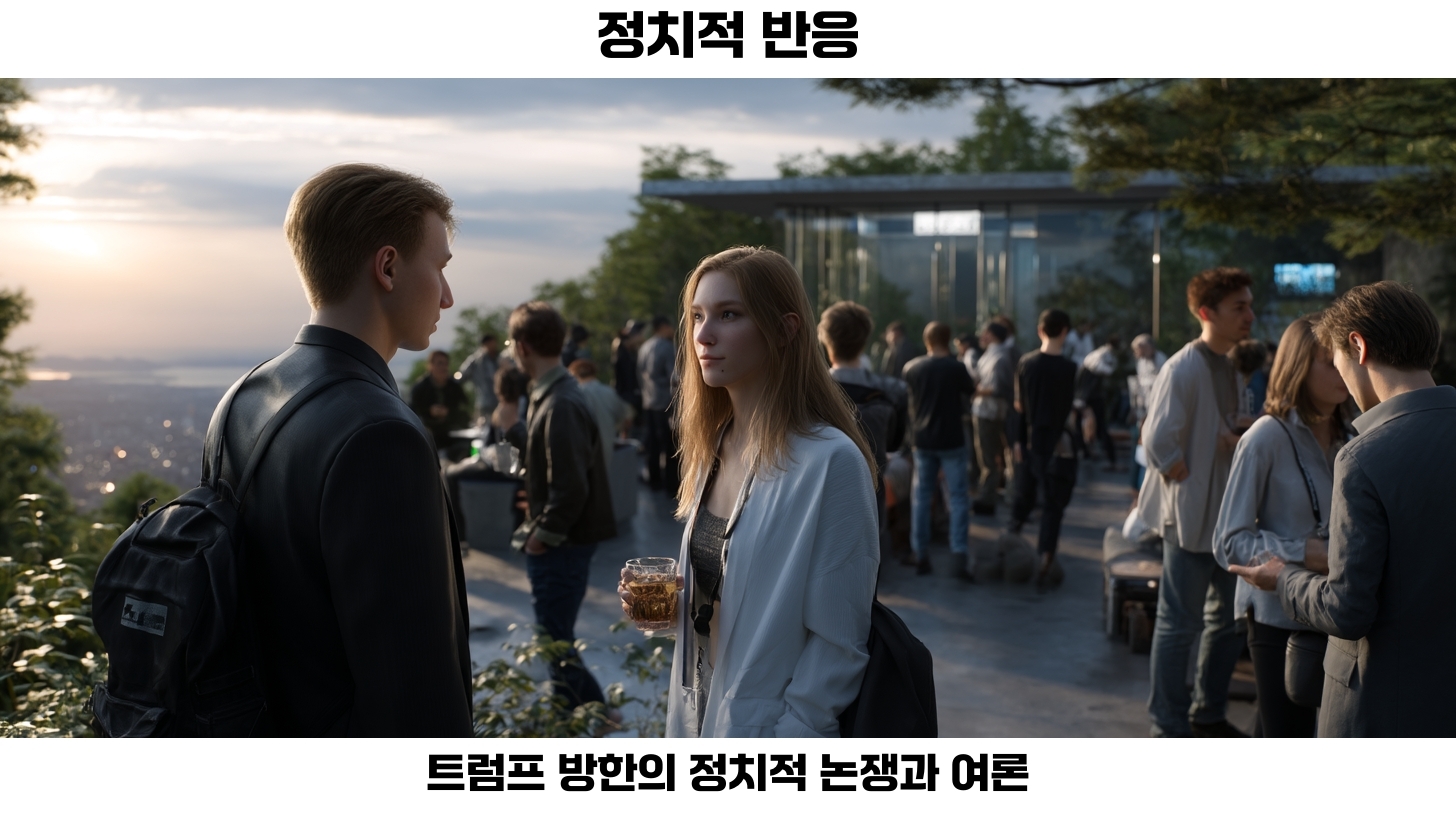 트럼프 방한 이슈: 정치적 반응과 사회적 갈등의 진단 3 한국 내 정치적 반응: 여야의 시각 차이