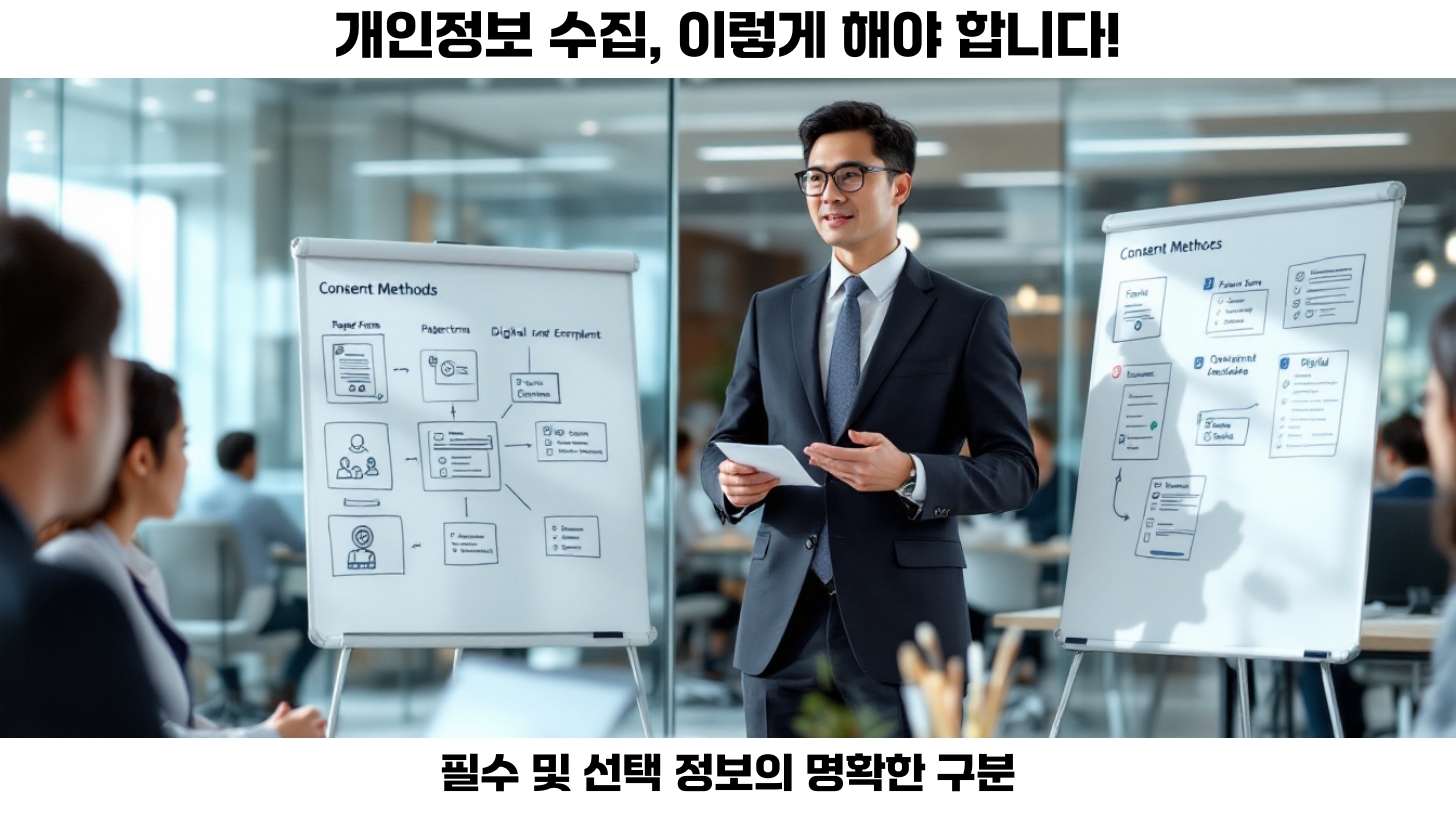 개인정보 수집 및 활용 동의: 필수 지침과 동의 절차 이해하기 3 동의 방법 설명 이미지
