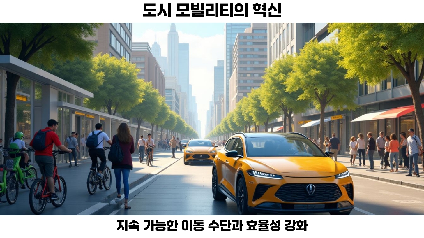 디지털화가 가져오는 교통 시스템의 변화와 기회