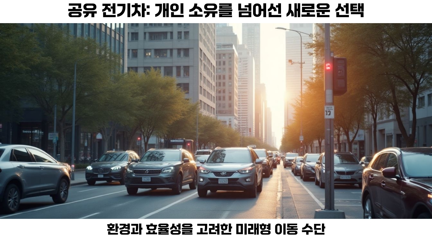 스마트 모빌리티의 미래: 공유 전기차와 스마트 주차가 만드는 도시 교통 혁신 3 공유 전기차