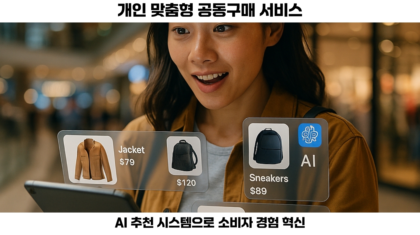 #공동구매 #AI기술 #자동화 #데이터분석 #챗봇 #개인화추천 #업무효율화 #고객서비스 #혁신