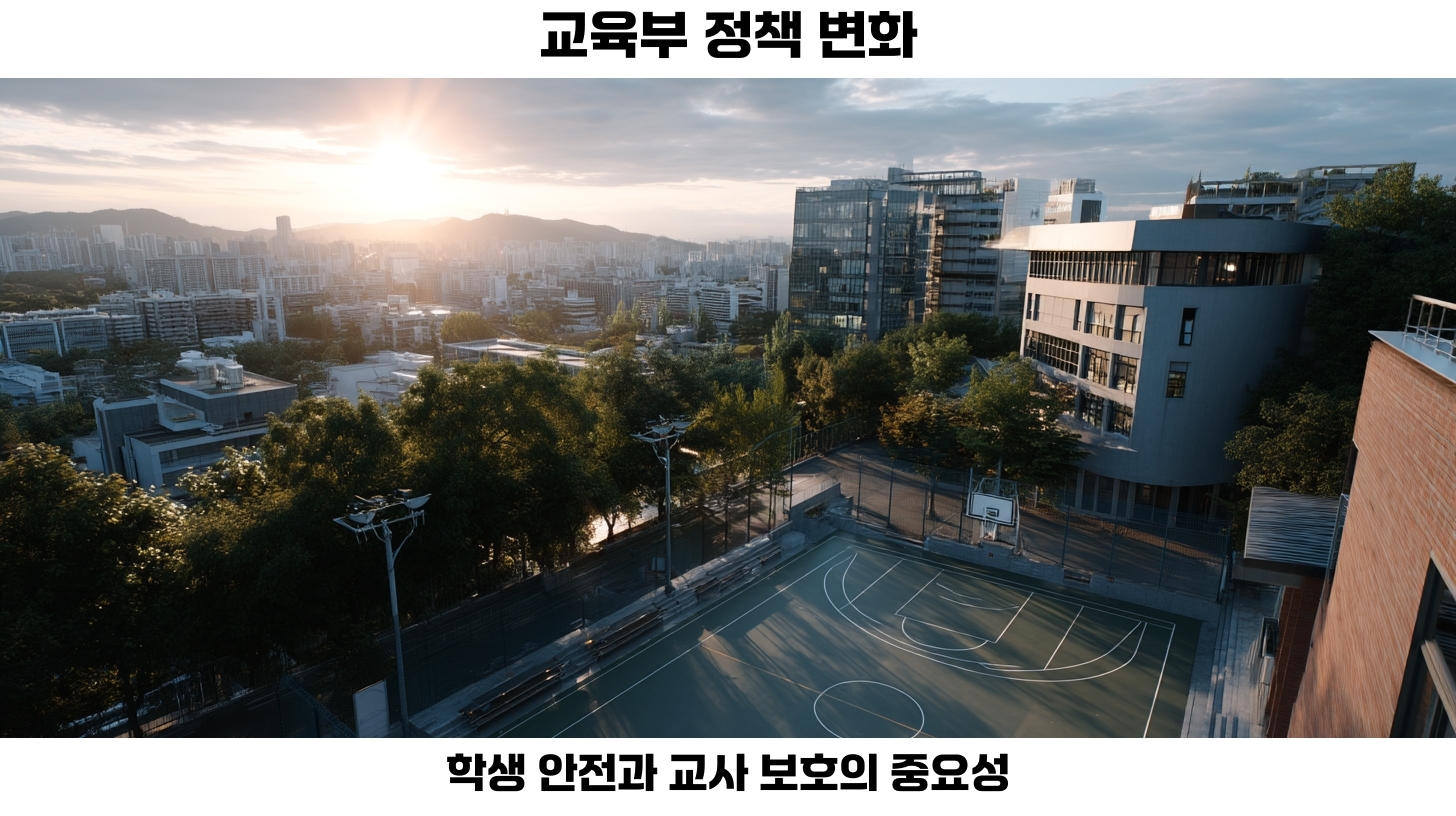 교육부 정책 변화가 만들어가는 새로운 교육 현장과 학생 안전 2 교육부 정책 변화