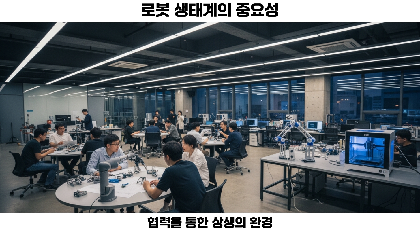 로봇 생태계의 발전과 협력의 중요성
