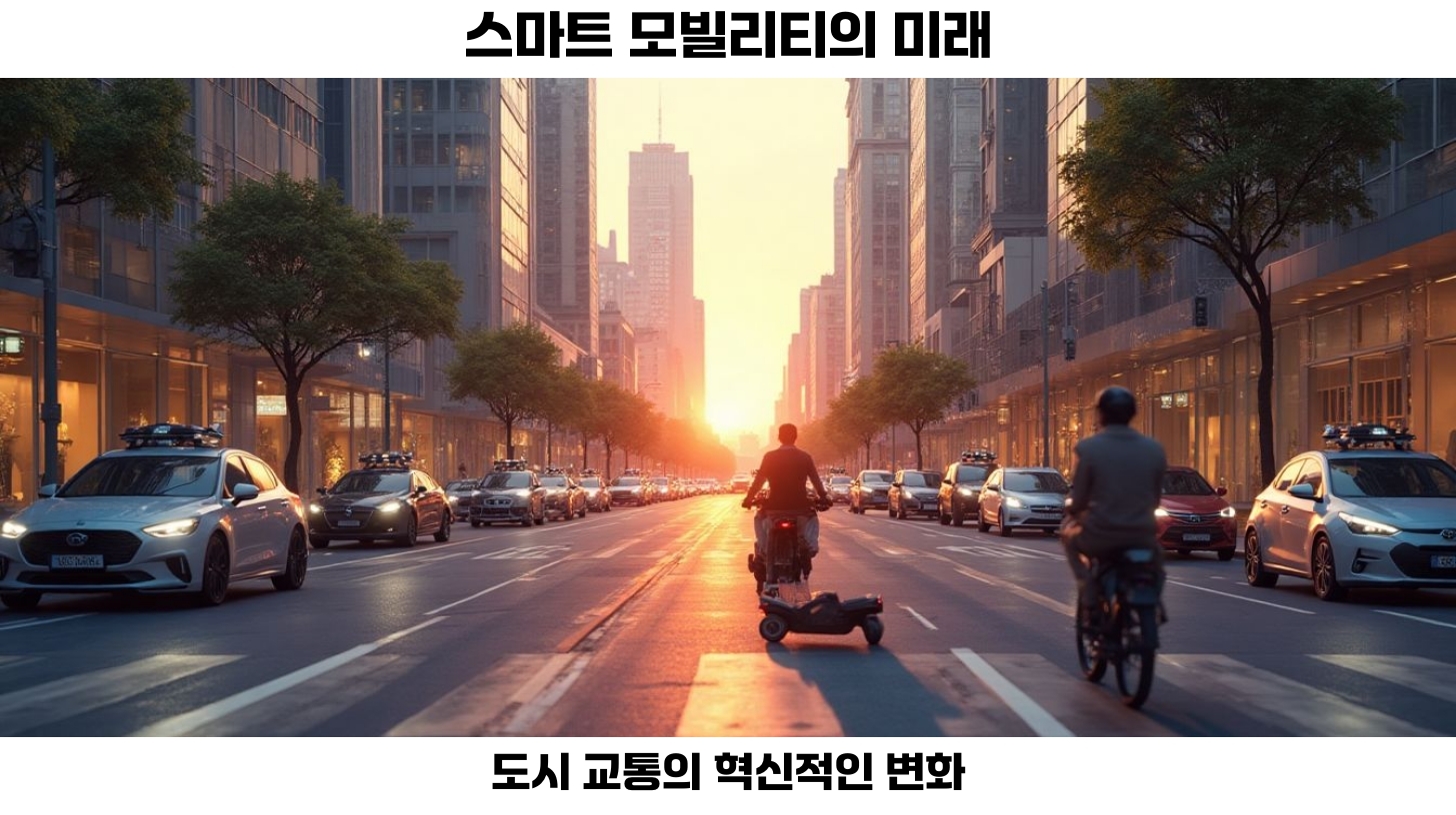 스마트 모빌리티의 혁신: 공유 전기차와 스마트 주차로 도시 교통을 변화시키다 2 스마트 모빌리티