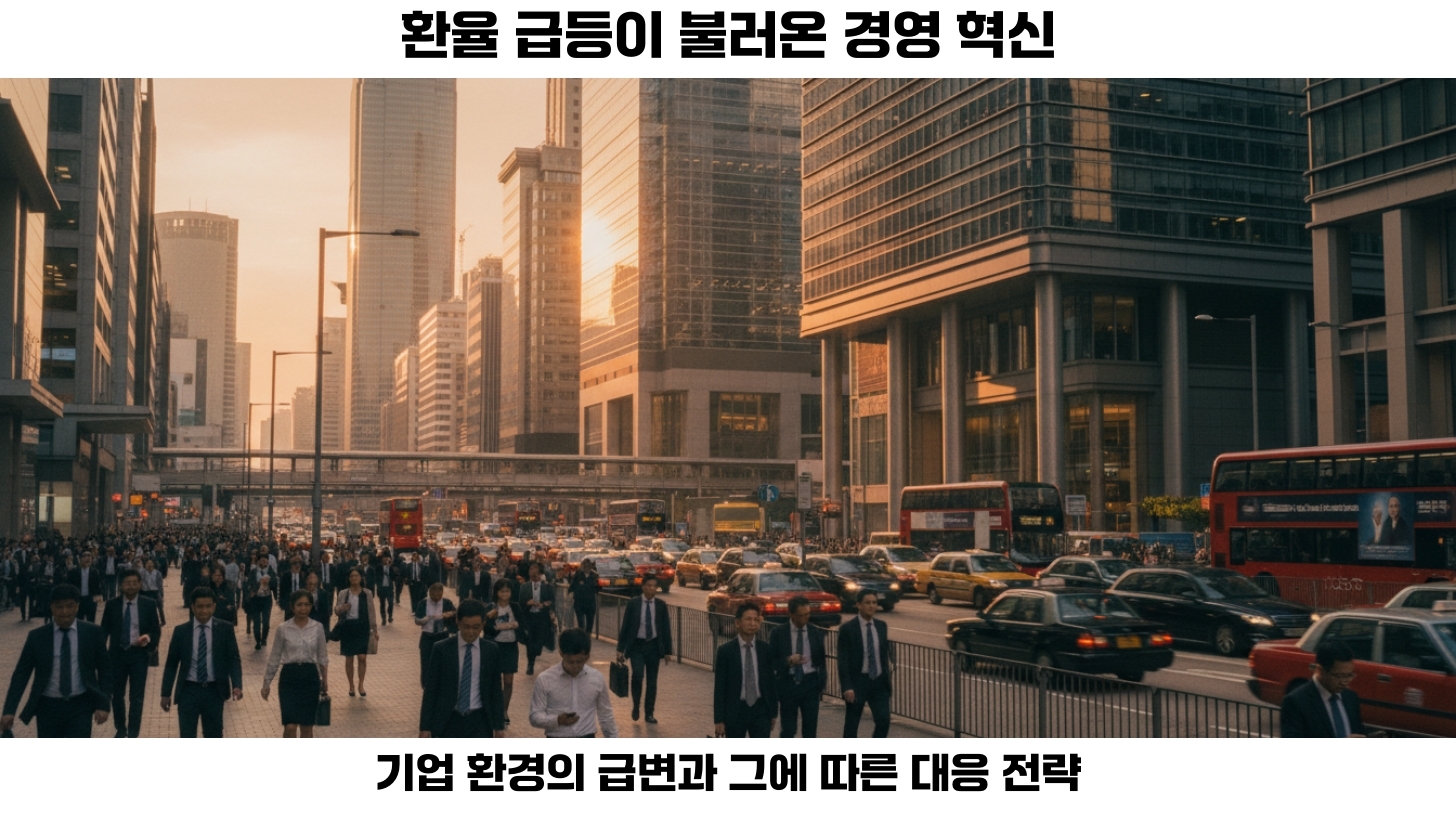환율 급등의 원인과 기업 경영에 미치는 영향