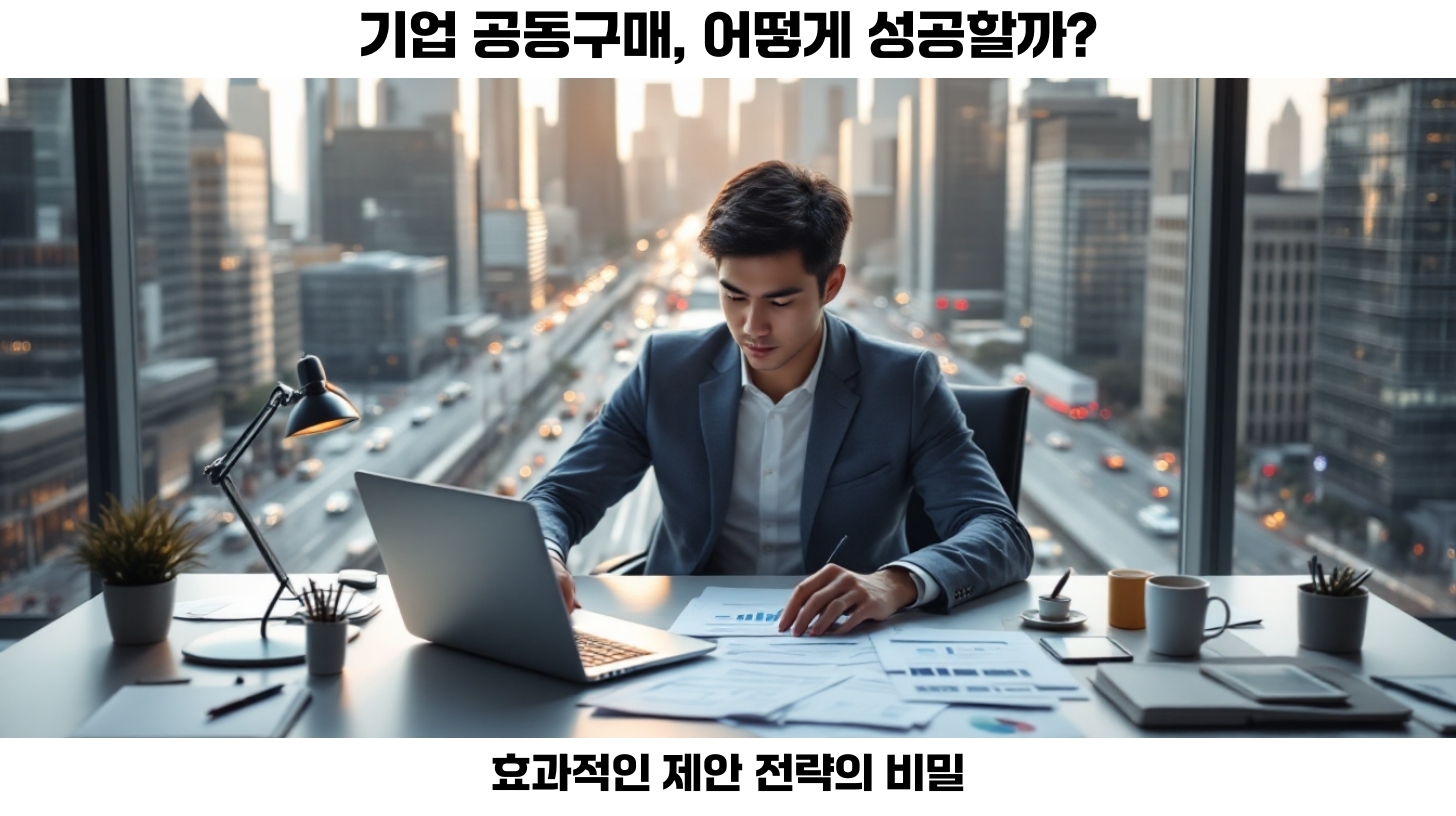 기업 대상 공동구매 제안 방식: 성공을 위한 전략 가이드 2 기업 대상 공동구매 제안 방식