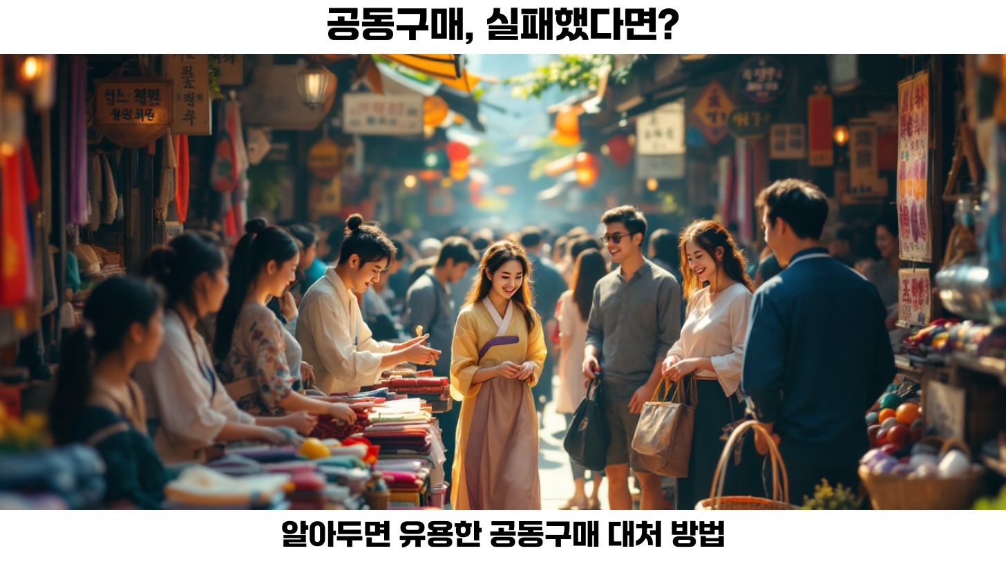 공동구매 실패 시 절차 완벽 가이드: 알아두어야 할 모든 것 2 첫번째, 최근 공동구매를 통해 물건을 구매하려는 소비자들이 많아졌습니다.