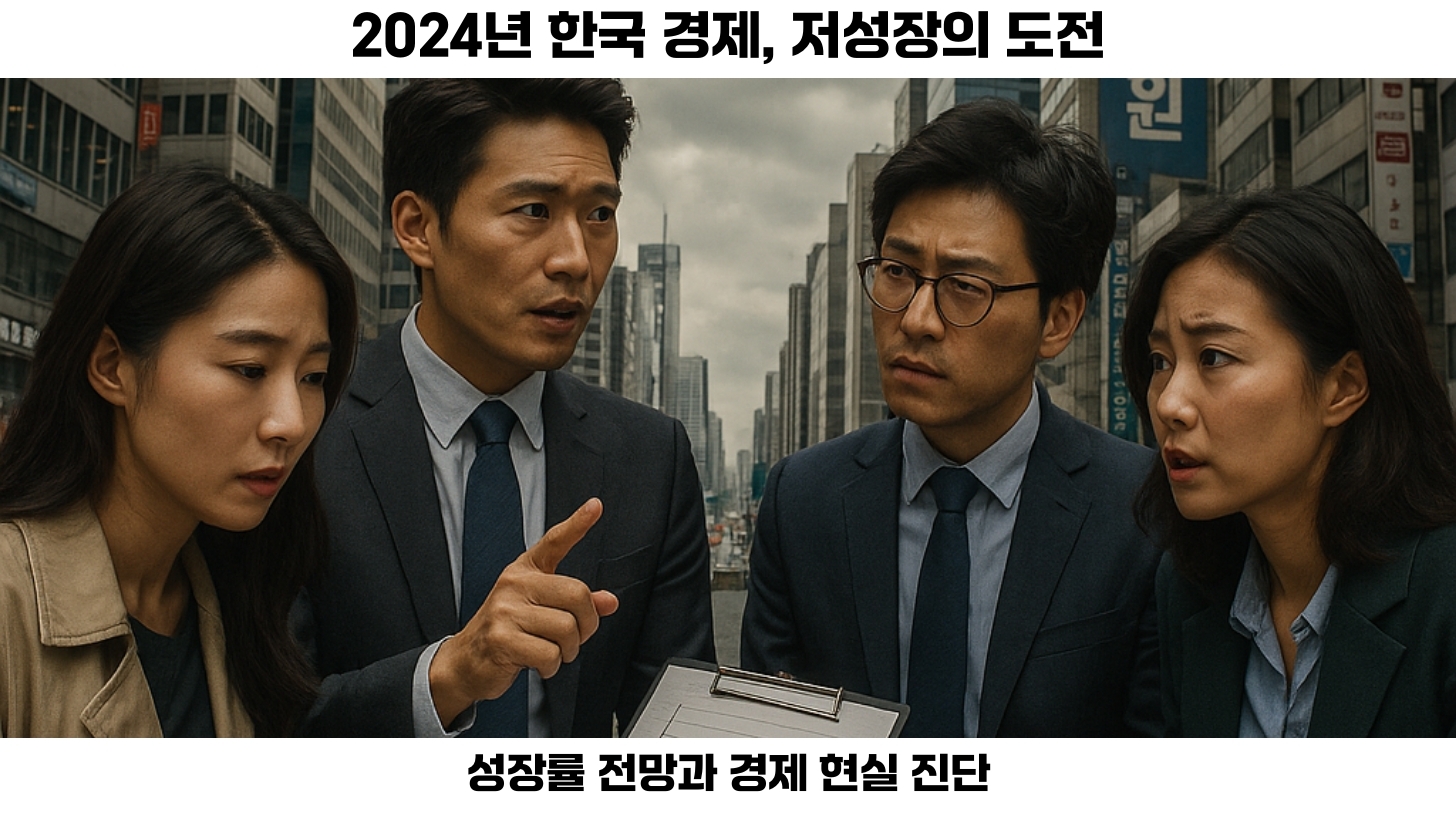 2024년 한국 경제: 저성장 시기에 대응하는 혁신과 전략 2 #한국경제 #저성장 #시장변화 #경제전망 #내수활성화 #고용시장 #글로벌리스크 #정책대응 #구조개혁