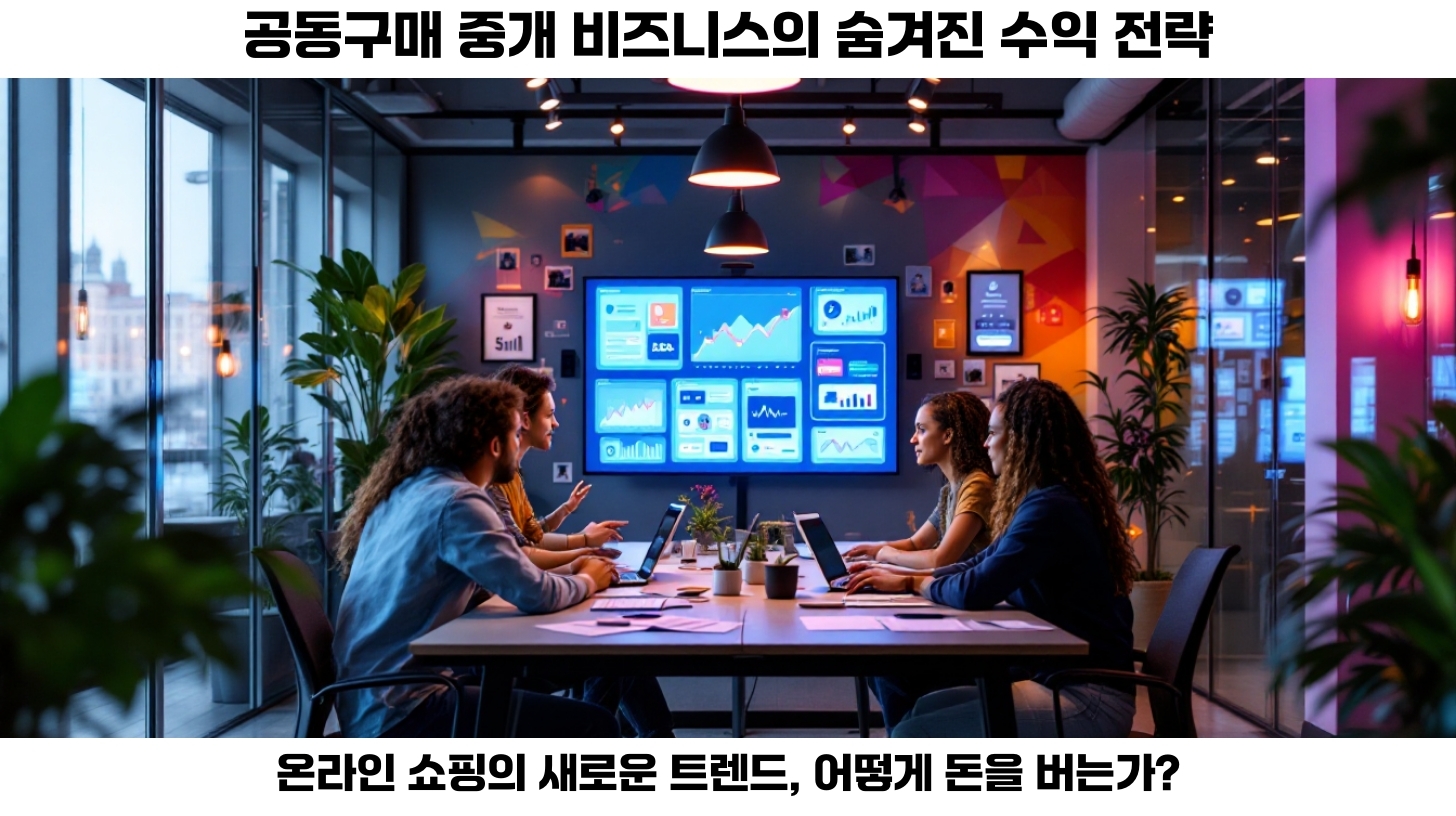 첫번째, 공동구매 중개 비즈니스는 최근 몇 년 동안 온라인 쇼핑의 급격한 성장과 더불어 주목받고 있는 비즈니스 모델입니다.