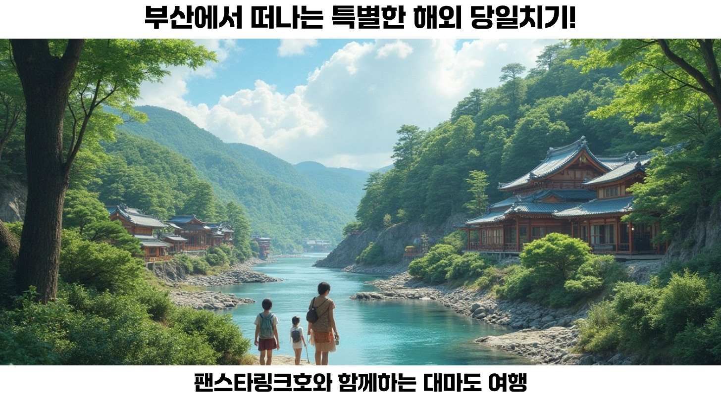 부산에서 대마도로 떠나는 당일치기 여행: 팬스타링크호를 타고 일본을 만나다 2 부산에서 대마도로 떠나는 당일치기 여행