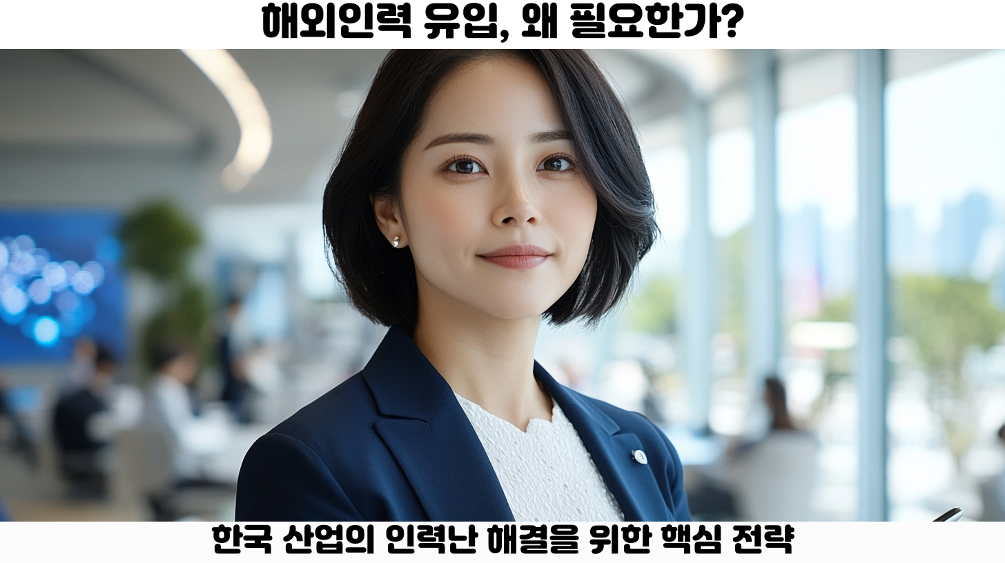 해외인력 유입로: 글로벌 인재를 끌어들이는 전략과 전망 2 해외인력 유입의 현황: 지금이 기회인 이유