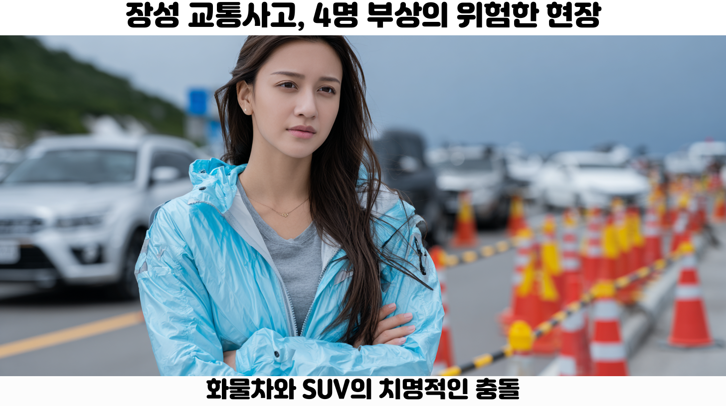 장성 지역 내 교통사고 통계 분석