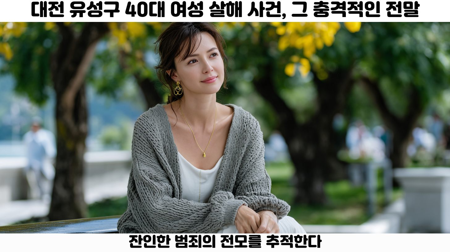 대전 여성 살해 사건의 진실, 배경과 사회적 파장 분석 2 대전 여성 살해 사건 개요와 주요 사실