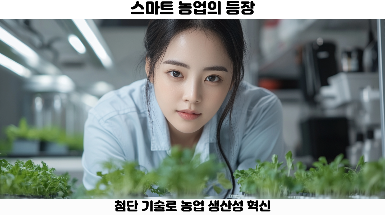 스마트 농업의 데이터 분석