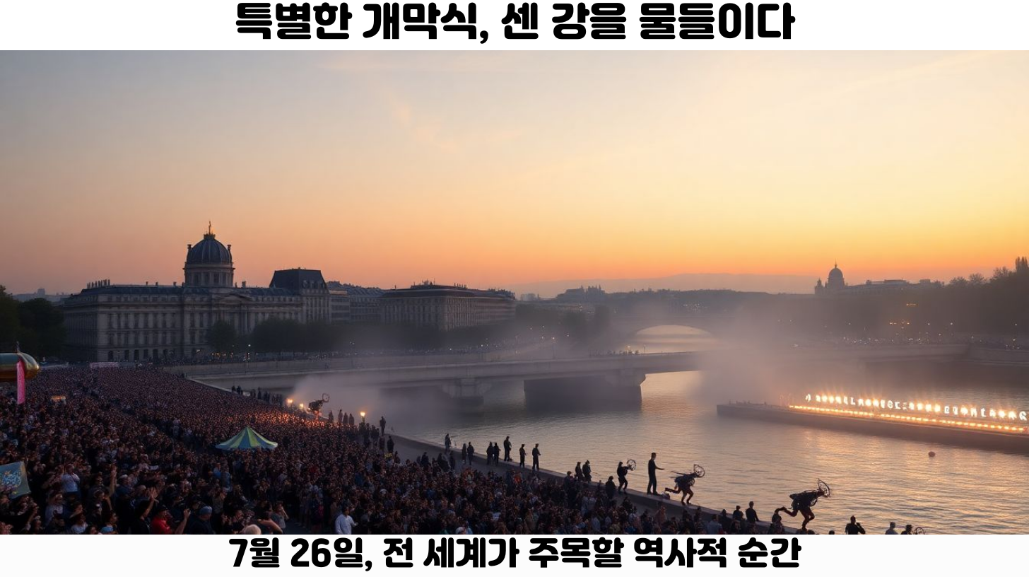 파리 2024 하계 올림픽 개막식 일정과 메달 순위를 알아보자 3 올림픽 종목