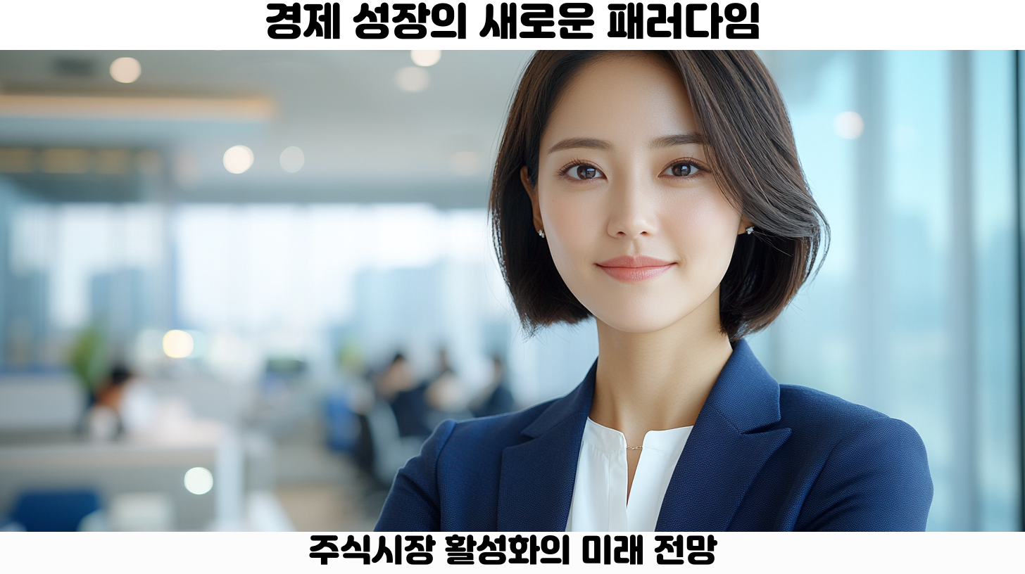 주식시장 활성화 및 경제 성장