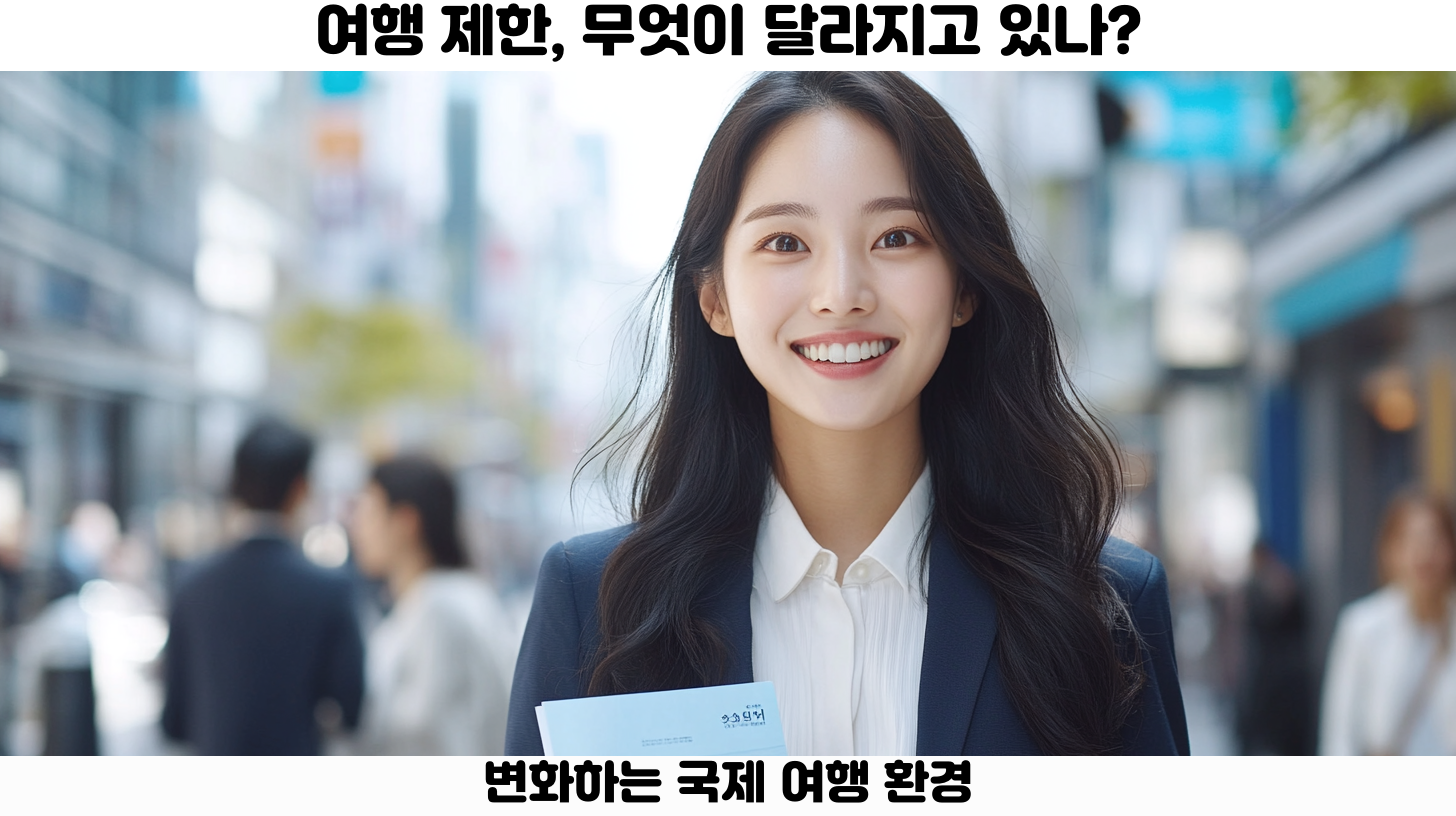 현재 전세계 여행 제한 국가 목록 및 변동사항