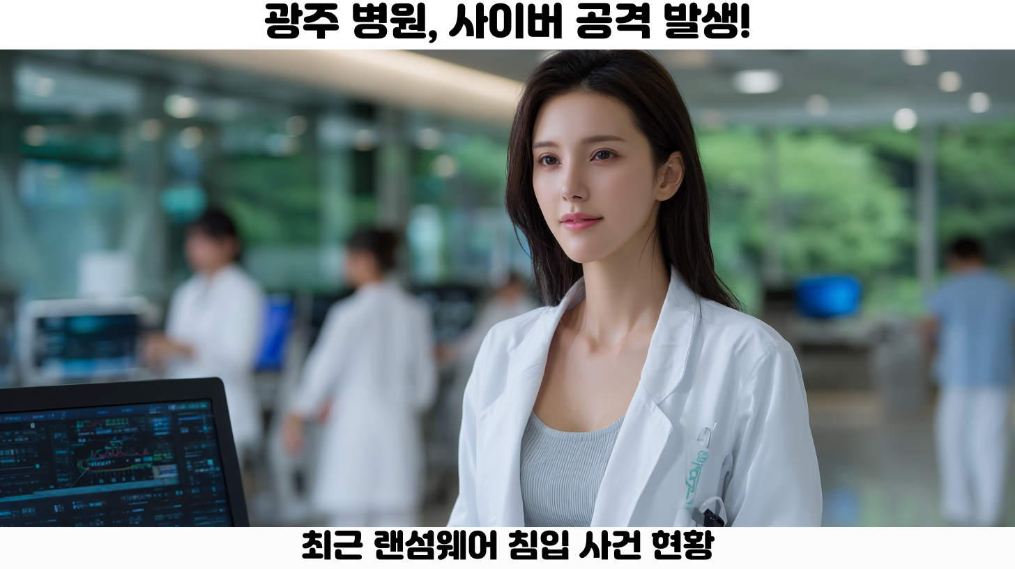 광주 병원 사이버공격: 의료 데이터 유출과 보안 강화 방안 2 사이버공격의 배경: 광주 병원에서 발생한 사건